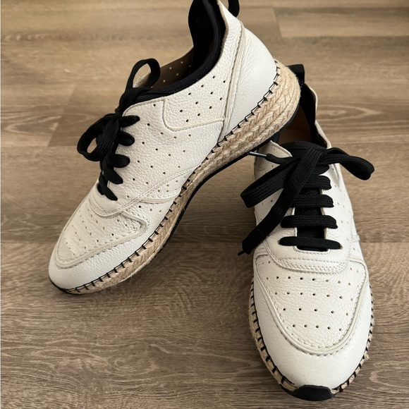 Tod's Woman Espadrilles White Size 7 Leather - Picture 6 of 9